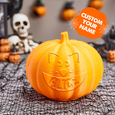 南瓜灯 1处刻字（名字）2个变体颜色（10个字符限制）