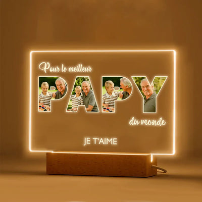 父亲节Grandpa夜灯XHD4555FR