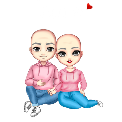 正面卡通小人 XHD4024