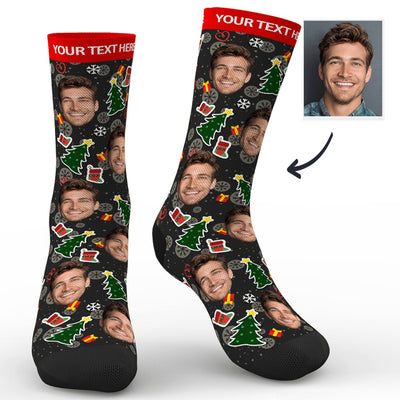 抠头刻字圣诞袜子-CWZ075/CWZ075Y