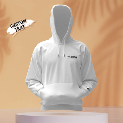 定制-双刺绣刻字带帽卫衣-CWY340