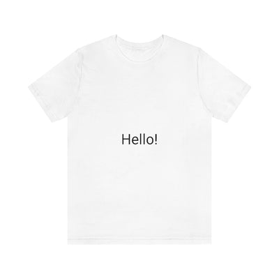 Unisex Jersey Short Sleeve Tee