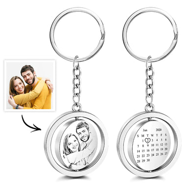 传图日历钥匙扣FZPS-2544-0001