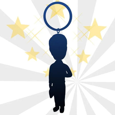 全身单泥人钥匙扣BH001K(导入)