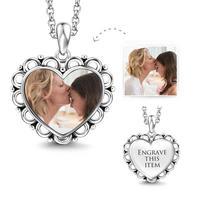 定制-传图加价刻字项链-C026B