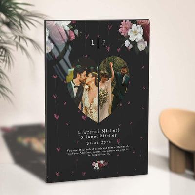 CBS8496黑色传双图半心摆饰