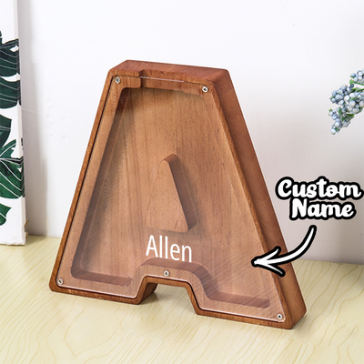 刻字-字母存钱罐