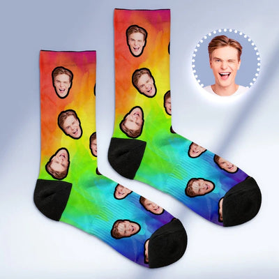 彩虹透气袜子-CWZT1519