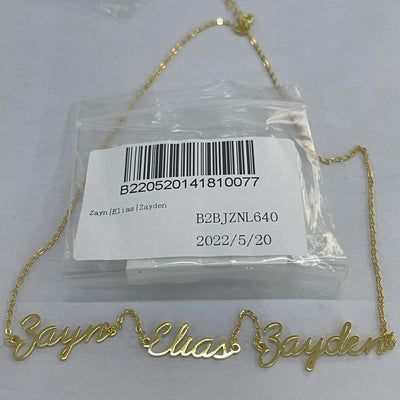 定制设计器-名字项链-B2BJZNL860,B2BGZNL860,B2BZNL860（B2B）