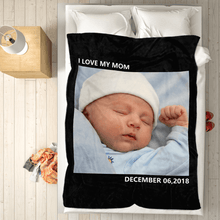 Load image into Gallery viewer, Custom Blankets Personalized Photo Blankets

