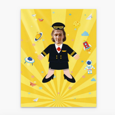 Mini Me Blanket （卡通人毛毯）