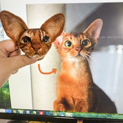 功能迁移-定制猫毛针毡玩偶-CBS376