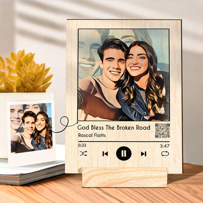 定制-传图刻字木制摆件-CBS5300