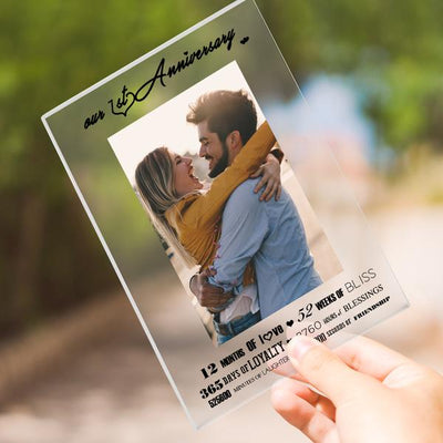 Anniversary Gifts Plaque（纪念日亚克力板 CBS572）