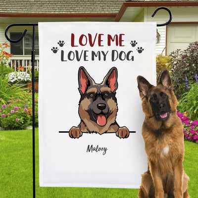 Cartoon Garden Flag(卡通图形）