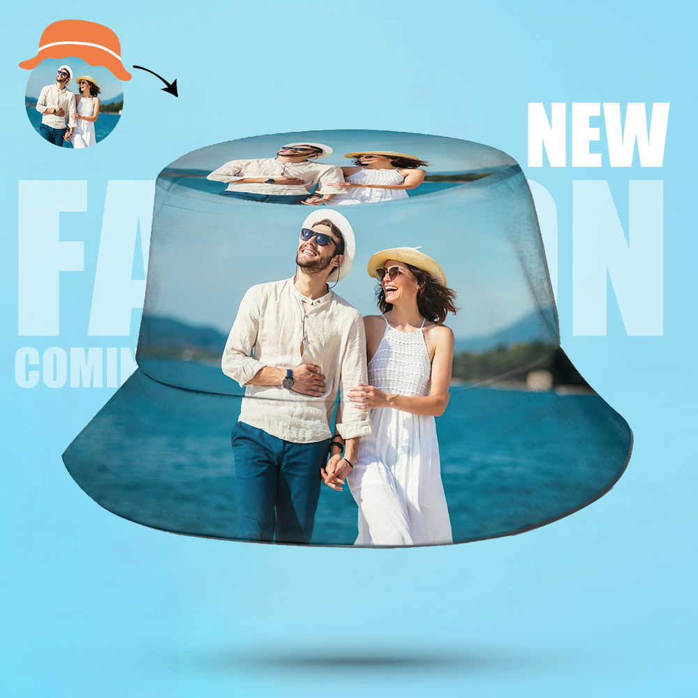TEST of Custom Bucket Hat Unisex Outdoor Summer Cap Hiking Beach Sports Hats Gift for Lover Multiple Styles