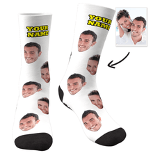Load image into Gallery viewer, Custom Face Socks - Colorful
