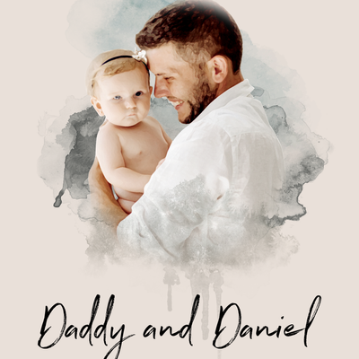 刻字水彩油画CYH5096