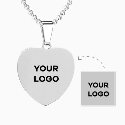 MM-自定义员工公司主题影刻系列-钛钢项链GYKNL06X11