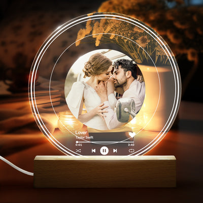 定制-圆形音轨夜灯-XHD4884