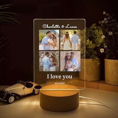 传图刻字情侣圆底座夜灯XHD4971测试