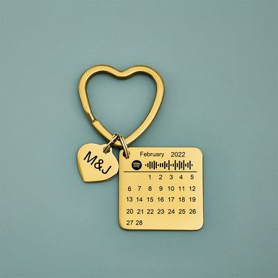 音码日历钥匙扣SKL2491A