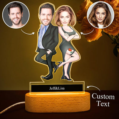 定制设计器-传图刻字夜灯+XHD3290