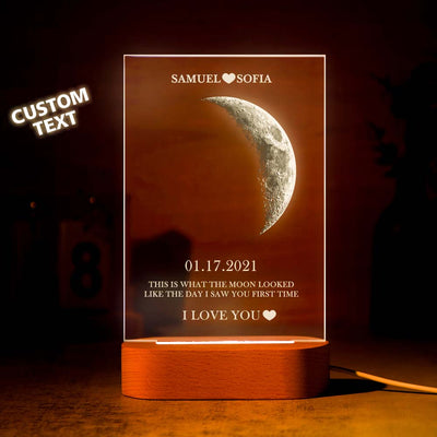 金色和黑白色月相灯XHD0P193X02