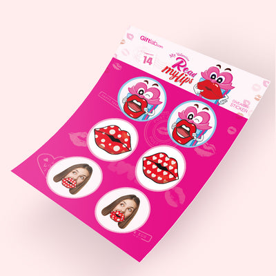 视觉部抠头贴纸CFS626