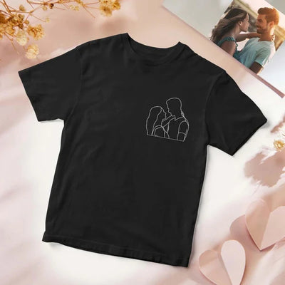 定制-线条画T恤-DTXM-2280-0007-L