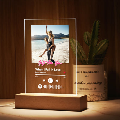 音轨亚克力夜灯